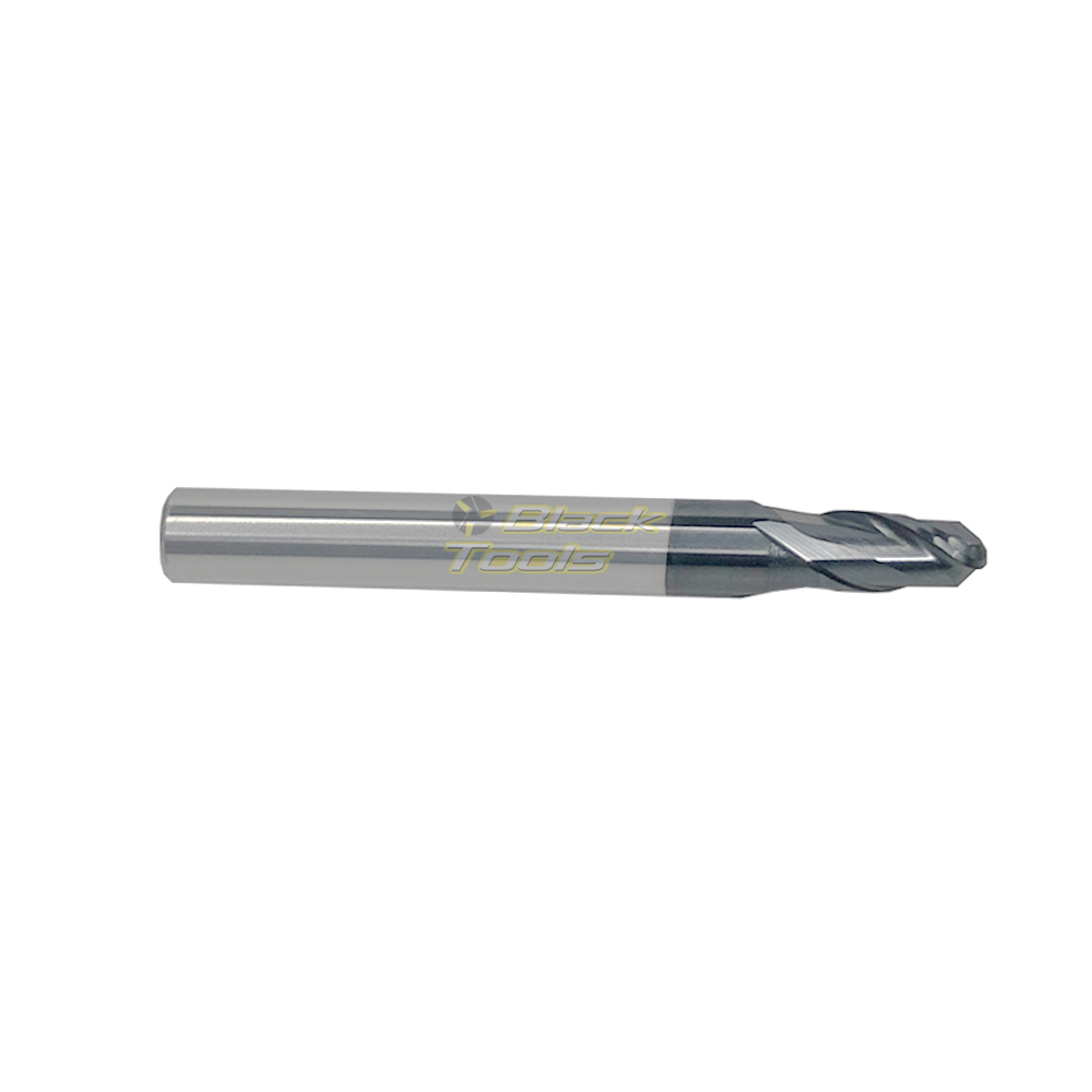 Fresa Esférica Ball Nose Metal Duro Diâm3 0 H6 0 C Cob 45HRC